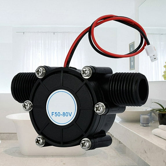 SPRING PARK F50 ABS High Power Tap Water Flow DIY Faucet Pipe DC Micro Hydraulic Generator