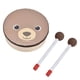 thumbnail image 1 of Tambor para niños tambor pequeño juguetes educativos de madera a la moda material didáctico para mayores de 3 años Anggrek Otros, 1 of 8