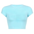 thumbnail image 3 of MKLEKYY Playeras Camisetas Casuales Estampadas Para Mujer, Cuello Redondo, Manga Corta, Blusa Tipo Túnica Talla S, 3 of 3