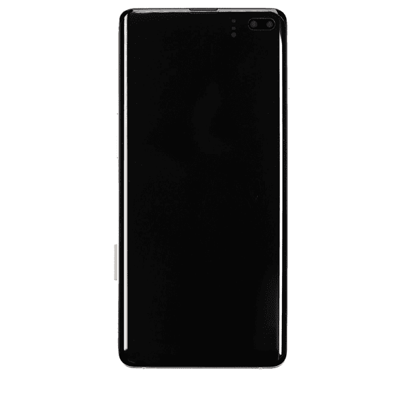 Replacement OLED Assembly With Frame Compatible For Samsung Galaxy S10 Plus (Service Pack) (Ceramic White)