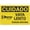Warning Sign 4, variant on Caution Do Not Operate Without Guards Aluminum Metal Tin Sign 8"x12" - Safety Restriction Alert Warning Plate, Machine Guard Sign