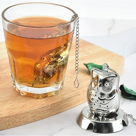 

Stainless Steel Tea Filter Creative Small Animal-Shaped Tea Infuser Hanging Tea Ball