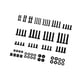 thumbnail image 4 of Kit de tornillos para soporte de pared de TV profesional M4 M5 M6 M8 negro, 4 of 9