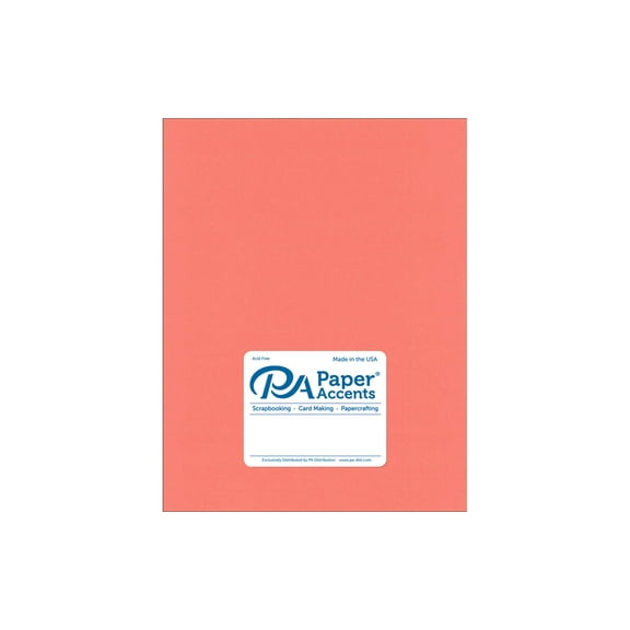 Paper Accents Cardstock 8.5"x 11" Muslin 73lb Satin Rose 25pc