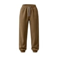 thumbnail image 6 of Womens Sweatpants Elastic High Rise Wide Leg Joggers Casual Sport Workout Trendy Active Pants with Pockets, 6 of 6