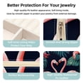thumbnail image 3 of Flamingo Travel Portable Jewelry Box - Square Organizer Box with Bracelet Holder, Earring Organizer – Store Rings, Earrings, Necklaces, Bracelets, and More! Suitable for Girls and Women, 3 of 6