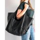 thumbnail image 1 of Women's Large PU Leather Satchel Handbag Work Tote Shoulder Bags Purse Soft Crossbody Oversized Bag, 1 of 5