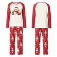 thumbnail image 2 of Family Matching Christmas Pajamas Set, Raglan Long Sleeve 2-Piece PJs for Family Members of All Ages, Christmas Printed Soft Holiday Loungewear for Xmas Photoshoot, 2 of 4
