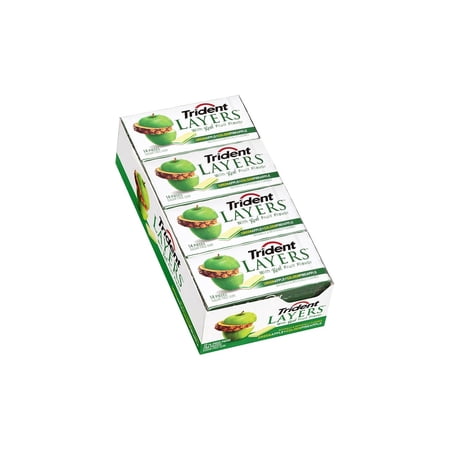 Cadbury Trident Layers Gum, 14 ea