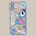 thumbnail image 3 of Disney Stitch Cute Phone Case for Apple iPhone 15 Pro Max 13 14 Plus 12 Mini 11 Pro XR 8 SE 7 6S XS MAX Shockproof Armor Cover, 3 of 5