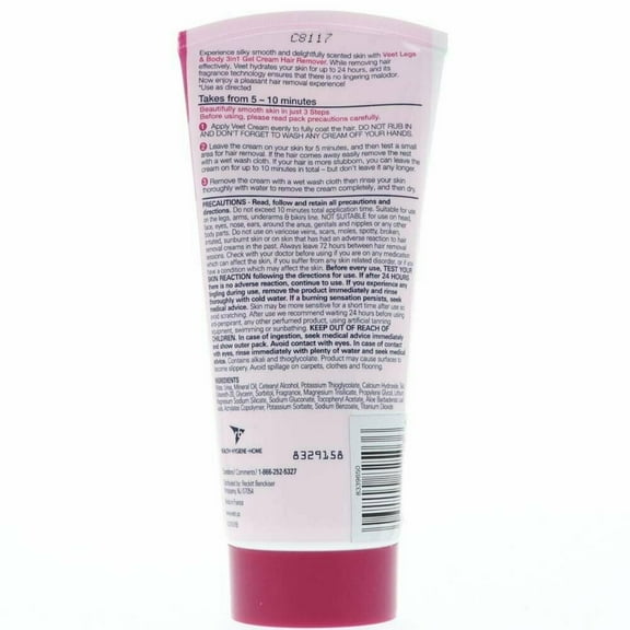 VEET Hair Removal Cream Sensitive Formula 6.78 oz Package may vary