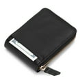 thumbnail image 5 of BULLCAPTAIN Leather Bifold Zipper Wallet for Travel Purse Pouch, 5 of 7