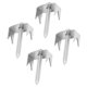 thumbnail image 5 of Clavos De Grapas Para Cercas, Adaptador Hexagonal Seguro Y Confiable, Sujetadores Para Cercas De Alambre, 50 Piezas, Reutilizables, Fácil Instalación Para Jardín, Rejilla, 5 of 7