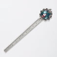 thumbnail image 5 of Santa Claus Book Marks: Vintage Silver Lace-Edged Bookmark - Reading Accessories Gift for Book Lovers, 5 of 5