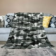 thumbnail image 2 of Creowell Camouflage Blanket for Boys,Kids Camo Throw Blanket for Boys and Girls,Cool Cute Soft Throw Blanket Gifts,  Comfy Blanket for Boys Kids Teen, 2 of 6