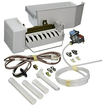 Whirlpool Kitchen - 1129316 - OEM FACTORY ORIGINAL WHIRLPOOL KENMORE MAYTAG COMPLETE ICEMAKER ADD ON KIT For plastic liner Whirlpool, Kitchen Aid, Roper, Estate and Kenmo