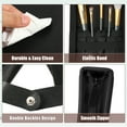 thumbnail image 4 of Soporte plegable para brochas de maquillaje, organizador de brochas de maquillaje con 23 bolsillos, bolsa de viaje para brochas de maquillaje de pie, estuche de cosméticos, estuche portátil para brochas de maquillaje de viaje Unique Bargains bolsas de cosméticos, 4 of 7