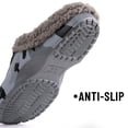 thumbnail image 3 of Zuecos con forro de piel para mujer y hombre, zapatos impermeables de Graden, zapatillas de invierno peludas, zapatos de dormitorio de felpa, zuecos de piel de moda para exteriores, 3 of 6