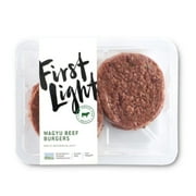 FIRST LIGHT 100% GRASS FED WAGYU BURGER FR 14.09 OZ - Pack of 1