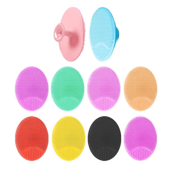 20 Pcs Face Scrubber Soft Silicone Facial Cleansing, Cleaning Scrub Massage Exfoliator