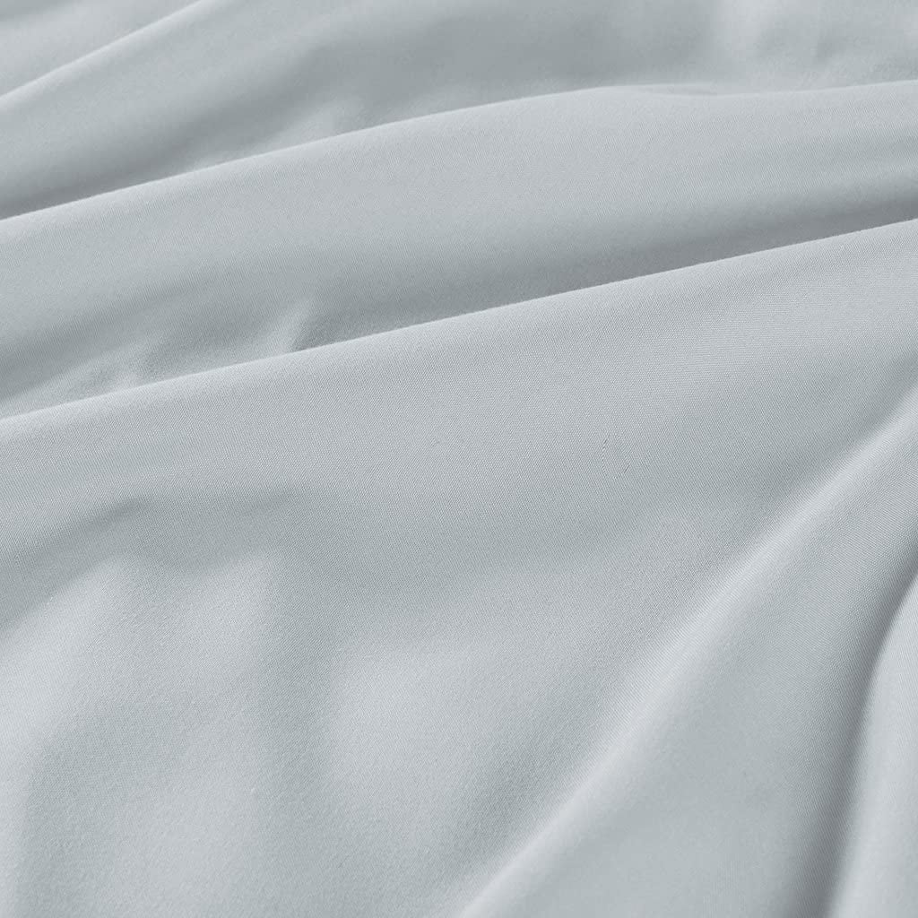 Intelligent Design Extended Drop Ultra Soft Hypoallergenic Microfiber 36 Dorm Wrap Around Bed Skirt Grey Twin XL