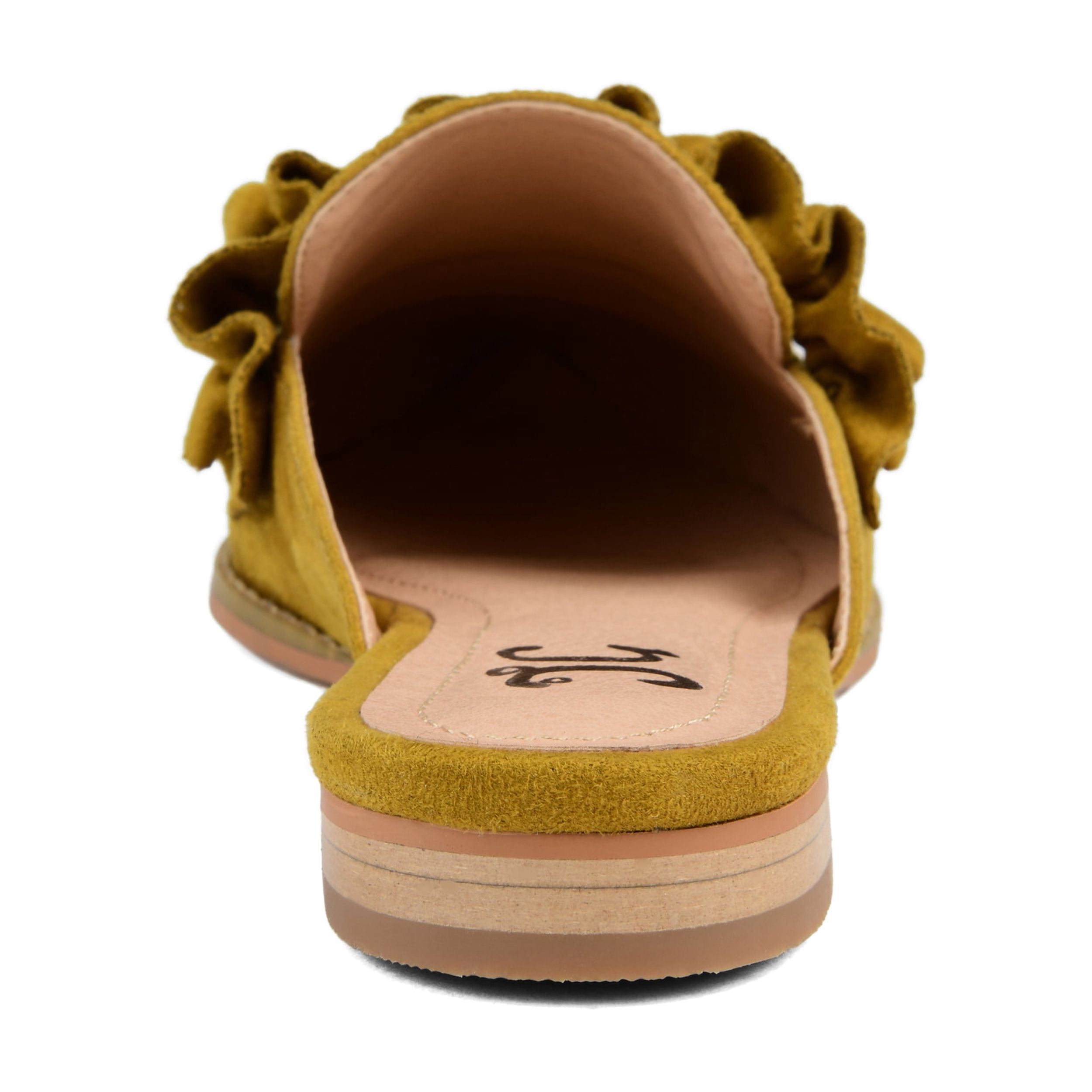 Journee Womens Kessie Slip On Pointed Toe Mules Flats