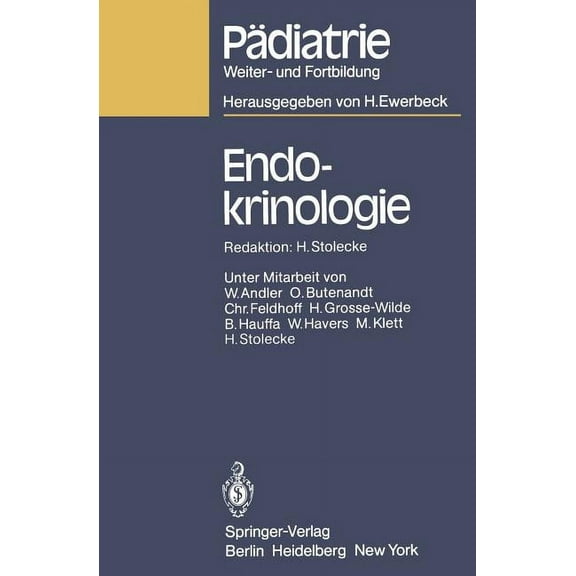 Pädiatrie: Weiter- Und Fortbildung Endokrinologie, (Paperback)