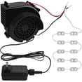 thumbnail image 1 of Replacement Air Blower for Inflatables .A Inflatable Air Fan Blower with Bright Colorful Projection Lamp LED Light &v/A Adapter for Halloween Christmas Inflatable Outdoor Decoratio, 1 of 7