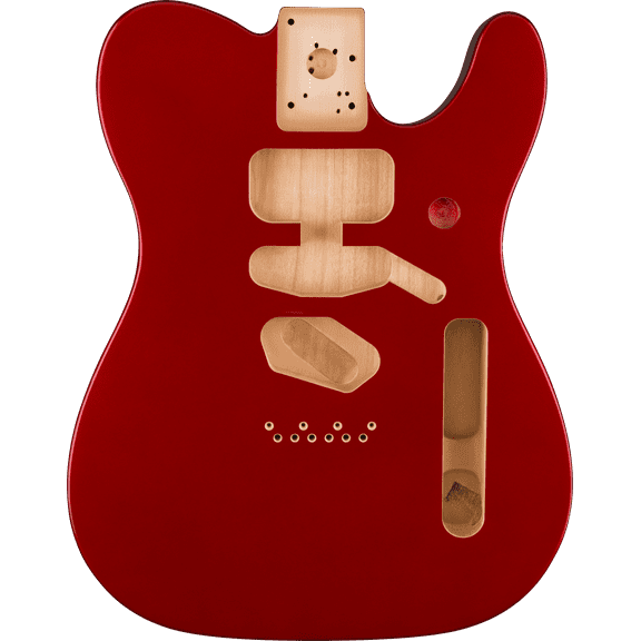 Fender Deluxe Series Telecaster SSH Alder Body, Candy Apple Red