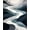 Gray, Pattern 7, variant on ODIKA 4'x6' Machine Washable Non-Slip Area Rug, Modern Teal Stripe Contemporary High Traffic Rug, Blue, 59105