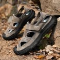 thumbnail image 7 of YUDAI Men's hiking outdoor sports shoes – Non-Slip, Breathable  Sneakers , Workout & Everyday Wear Velcro closure method, 7 of 7