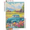 thumbnail image 2 of HsdsBebe Truck DIY Diamond Art Painting Kit,Art Craft Gem Painting Adult and Children DIY Full Round 5D Diamond Drill Kit, 2 of 6
