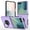 Purple, variant on Decase Phone Case for Samsung Galaxy Z Flip 6/7 FE with Ring Holder Magnetic 360° Metal Kickstand, Heavy Duty Cover for Galaxy Z Flip 7 FE/Z Flip6 Case,Rugged Hard PC+TPU Frame Hybrid Cover,Rosegold