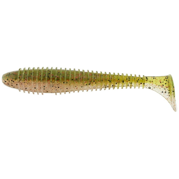 Keitech Fat Swing Impact 3.3 inch Soft Paddle Tail Swimbait - Walmart ...