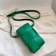 thumbnail image 3 of Bolsa PU cuero tejido pequeño hombro cintura mujer Crossbody sólido Mini teléfono monedero Ndcxsfigh  Para Estrenar, 3 of 9