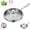 With Lid, variant on Titanium Frying Pan, (10.23/11.02/11.81in), Scratch-Resistant & Heat-Resistant, 2026 Upgraded Non-Stick Without Coating Titanium Hammered Pan Pro