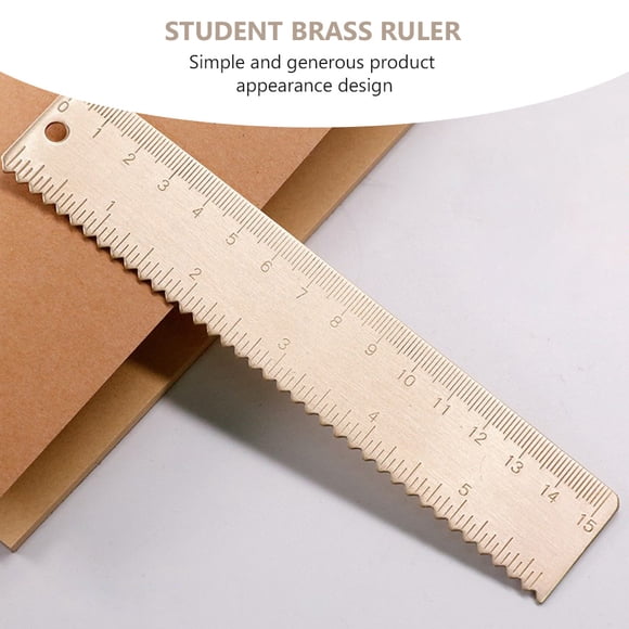 UPGRATOR 1Set School Ruler Measurement Tool in Simple Design for Students