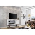 thumbnail image 4 of Manhattan Comfort Liberty Small Mid-Century Modern TV Stand, White, 4 of 10