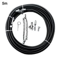 thumbnail image 1 of Flex-Shaft Sewer Descaling Chain,Tube Cleaning Knocker,Multi-Purpose PVC Pipe Maintenance Tool,Drain Clog Remover,Pipe Cleaner Dredging Tool,Flexible Hair Tool Drain Opener for Toilets, 1 of 8