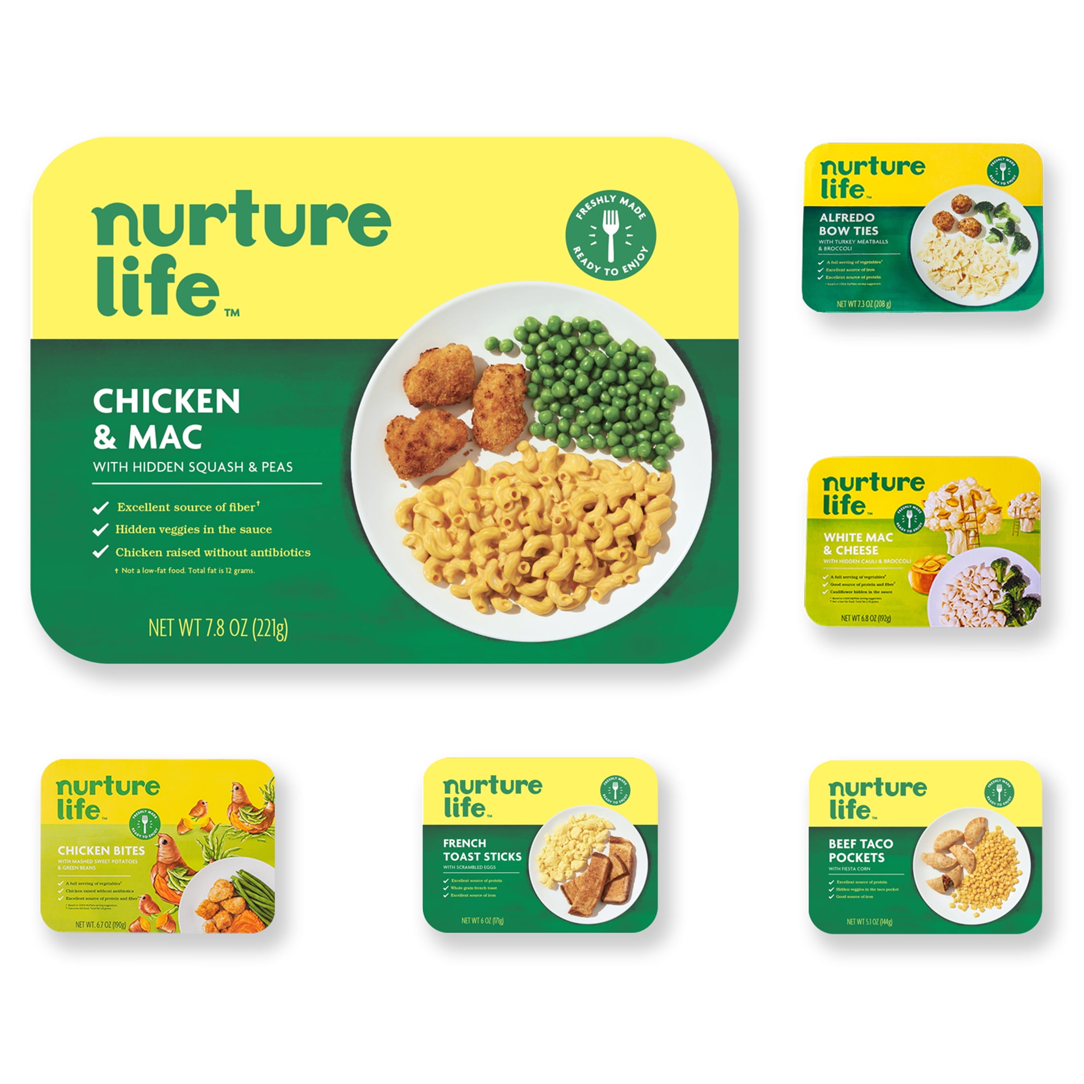 Nurture Life Healthy Toddler Kid Food Favorites 6 Meal Variety Pack nurture-life-healthy-toddler-kid-food-favorites-6-meal-variety-pack
