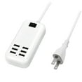 thumbnail image 2 of Klonfd US Plug 6 Ports Multiple Wall USB Charger 15W 3A Smart Adapter Tablet Charging, 2 of 6