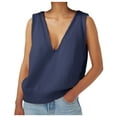 thumbnail image 2 of Vedolay Sweaters for Women Lightweight Oversized Pullover Tops Dark Blue,L, 2 of 2
