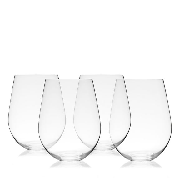 True Vino Wine Glasses for Red and White Wines, Wedding Gifts 21oz Set of 4