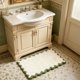 thumbnail image 4 of Alfombrilla de Baño de Poliéster, Absorbente, Suave y Mullida, para Bañera, Entrada o Puerta, de Secado Rápido, Antideslizante, para Uso En Interiores, Hogar, Entrada, Cocina y Lavadero., 4 of 6