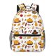 thumbnail image 1 of Disketp Thanksgiving Mochila Estampada para Hombre y Mujer – Mochila Ligera Clásica con Múltiples Bolsillos para Universidad, Trabajo y Viajes-One Size, 1 of 5