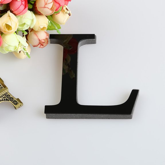 BCZHQQ 26-Letter Acrylic Mirror Wall Art: DIY Decor Stickers for Home & Mural Accent