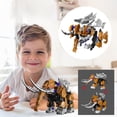 thumbnail image 2 of Juguete de dinosaurio mecánico eléctrico Building Blocks para niños, 2 of 5