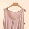 thumbnail image 5 of ZyeKqe Women Nightgown Sleeveless Scoop Neck Casual Ruffled Lightweight Loose Soft Comfy Loungewear Sleep Shirts, 5 of 5