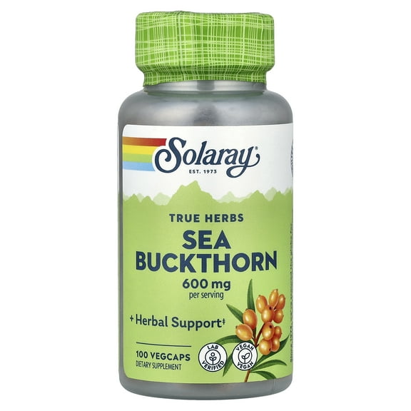 Solaray - Sea Buckthorn 300 mg. - 100 Vegetarian Capsules