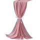 thumbnail image 2 of XWSHYW Manteles Bandera de Mesa de Gasa Europea, Nueva Bandera de Mesa de Color Sólido, Decoración de Mesa de Banquete de Boda de Hotel, Bandera de Mesa de Boda, 2 of 2